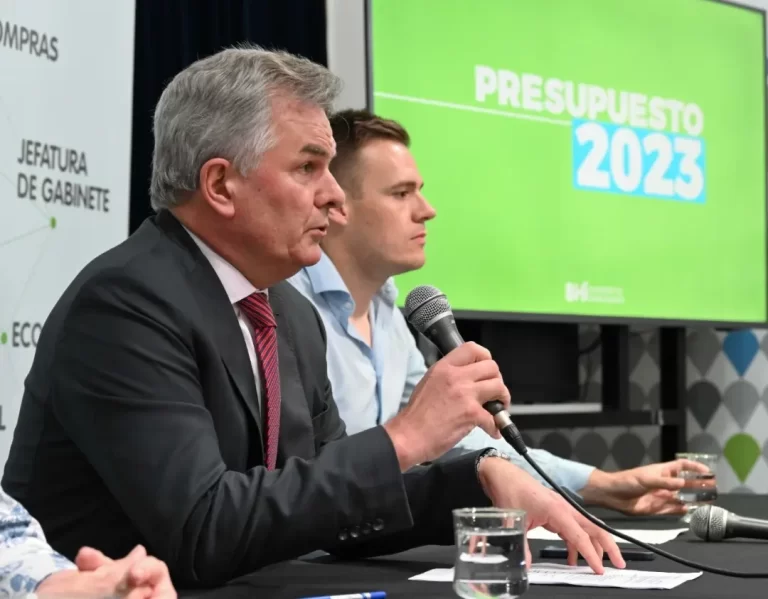 Presupuesto 2023: el intendente anunció la eliminación de 21 cargos políticos y 90 tasas municipales