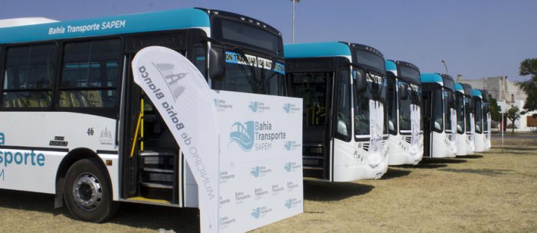 Se presentarán las nuevas unidades correspondientes a la línea 521 de Bahía Transporte SAPEM