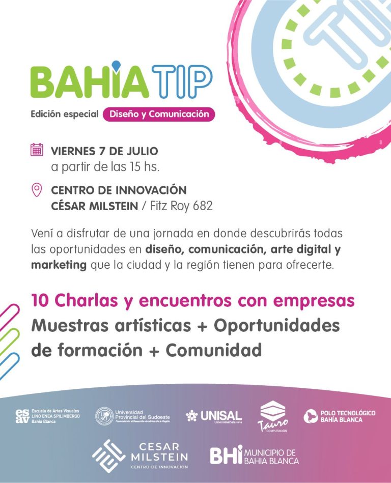 Llega BahíaTIP, edición especial Diseño y Comunicación