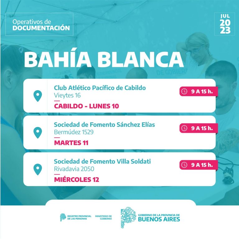 Nuevo operativo de documentación en la ciudad