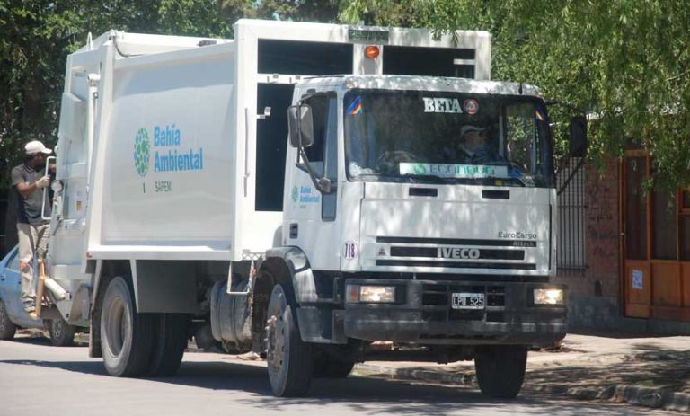Barrio Plan Federal: modificaciones en servicio de recolección
